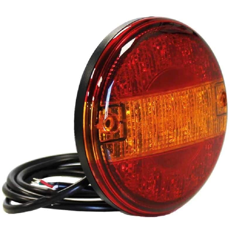 LED Slimline hamburger light 12-24v 400cm cable (D-hom.)