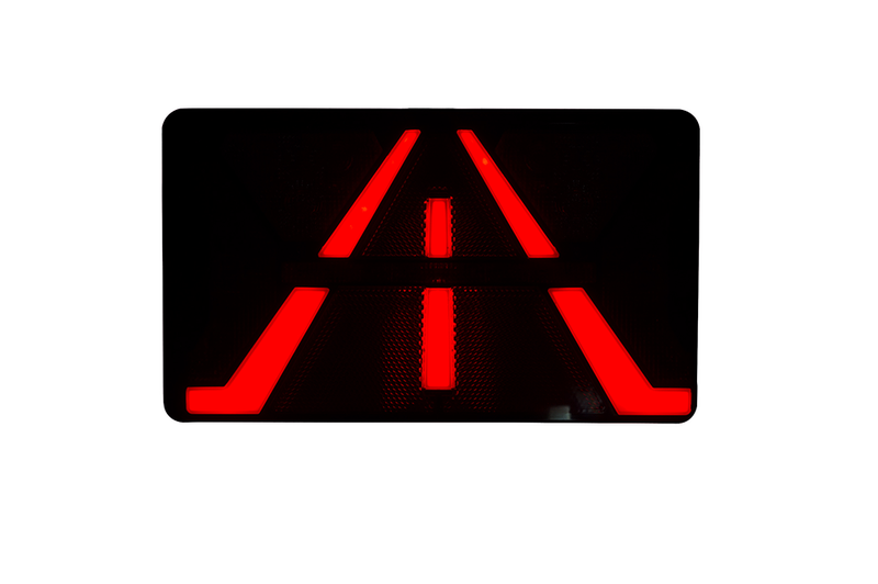 LED neon rear light right 12-24v 5-PIN - 3