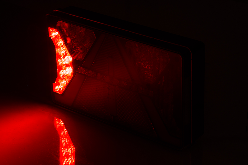 LED neon rear light right 12-24v 8-PIN - 7