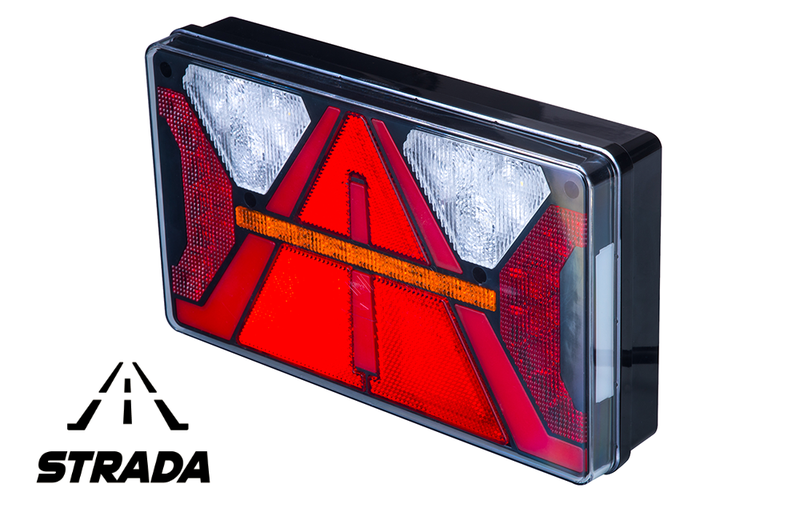 LED neon rear light right 12-24v 8-PIN - 2