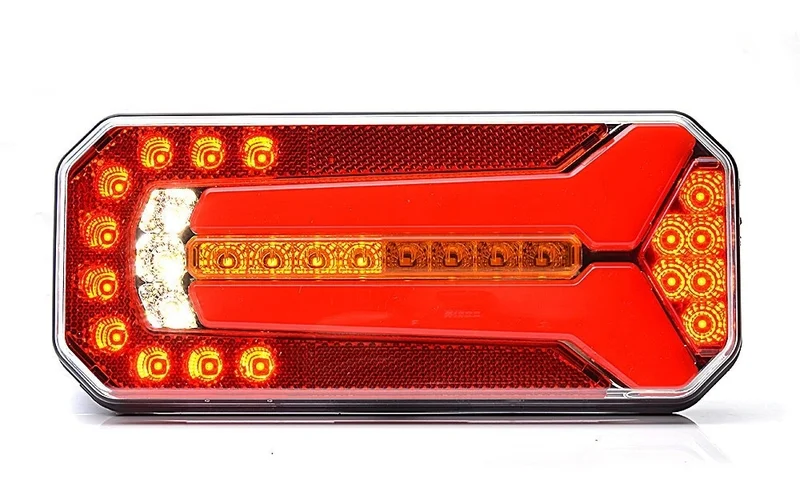 LED rear light uni 12-24 200cm cable dynamic indicator light