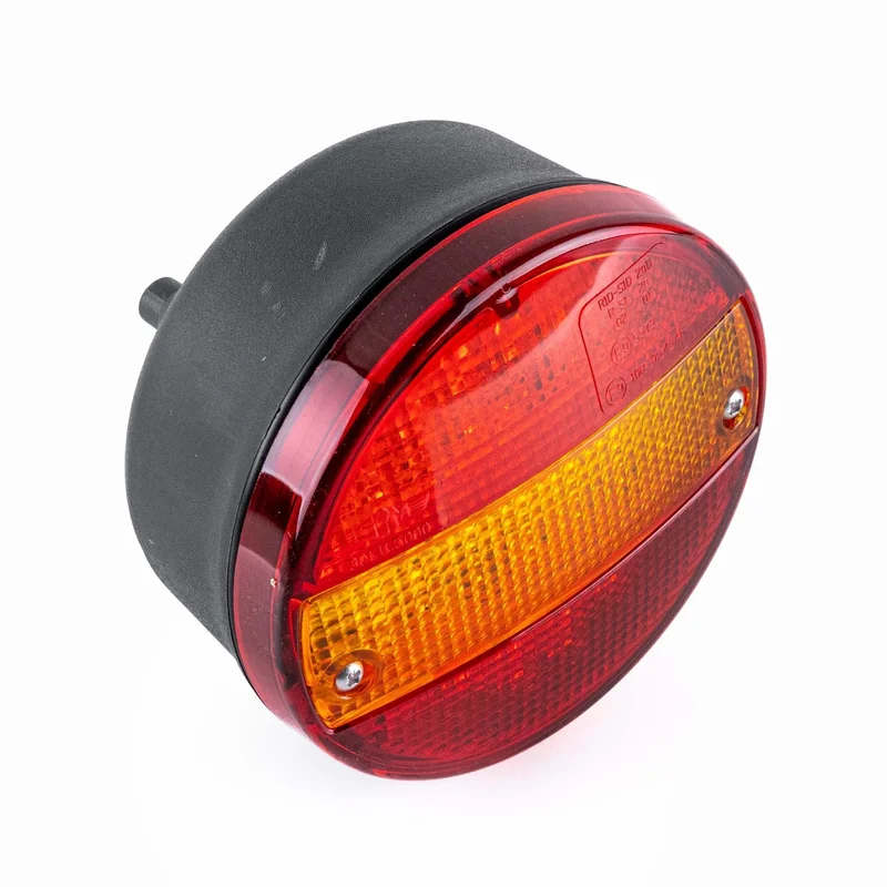 LED ADR rear lights, red-yellow lens, D-homologation, 12-24v - 4