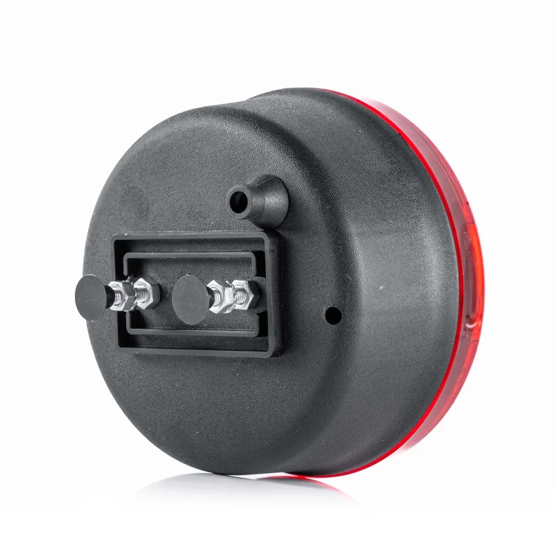 LED ADR rear lights, red-yellow lens, D-homologation, 12-24v - 6