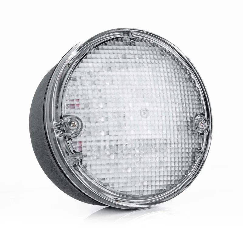 LED ADR baklys, klart glass, D-homologering, 12-24v