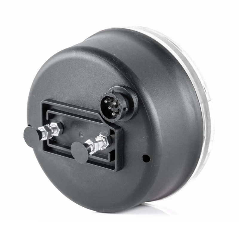 LED ADR baklys, klart glass, D-homologering, 12-24v 5-PIN - 4