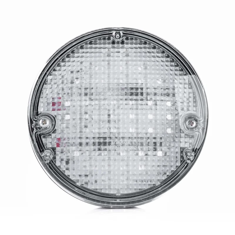 LED ADR baklys, klart glass, D-homologering, 12-24v 5-PIN - 3