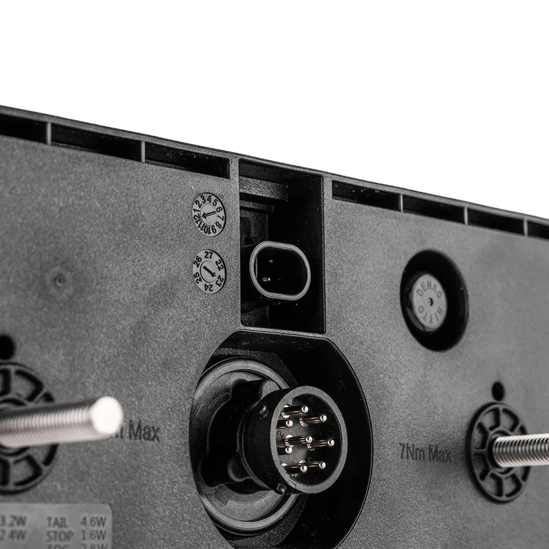 LED neon baglygte, venstre 12-24v 8-PIN - 8