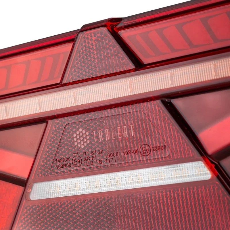 LED neon rear light, right 12-24v 200cm cable - 6