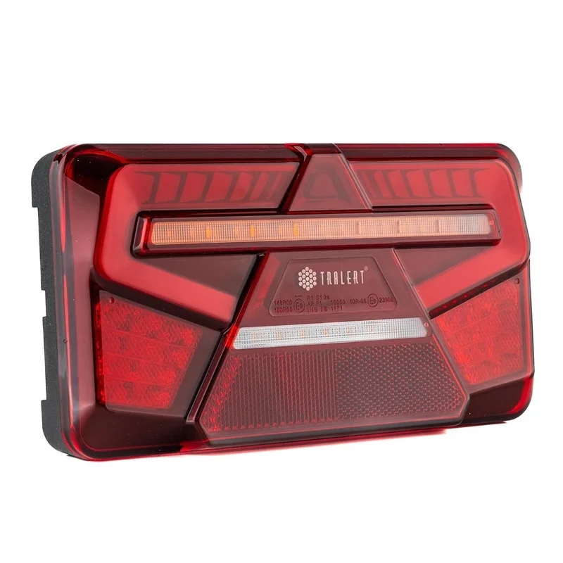 LED neon rear light, (non-triangle) right 12-24v 200cm cable