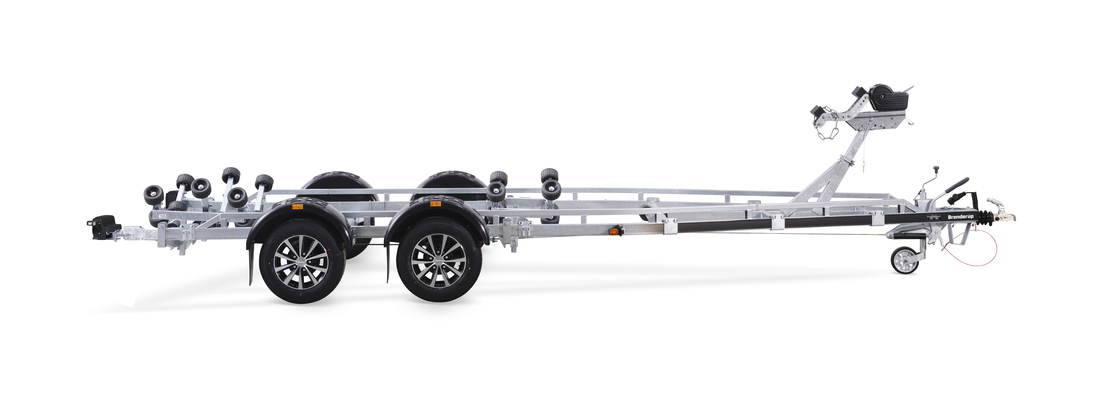 Brenderup Båttrailer Bromsad 24 fot ASR X-line 2000 kg - 2