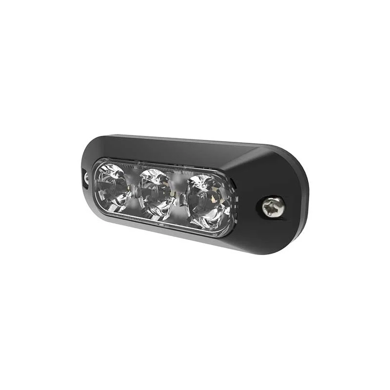 LED R65 varningsljus grön 3-LED | 12-24v