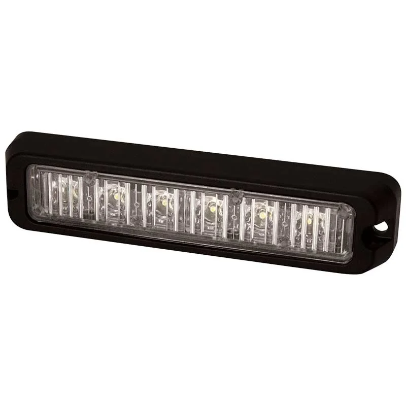 LED R65 Varningsljus 6-LED | bärnsten | 12-24v