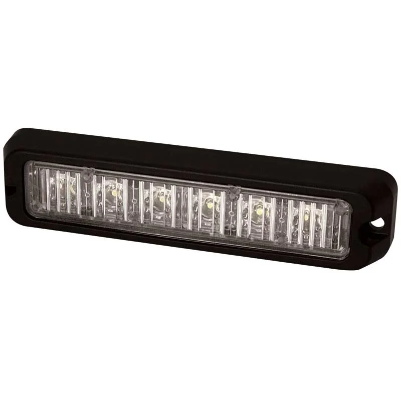 LED warning light 6-LED | amber | blue DUAL-colour | 12-24v
