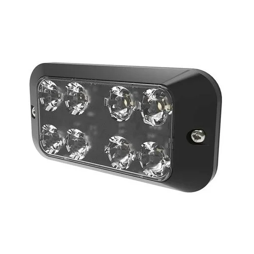 LED advarselslys 8-LED | R65 | ravgul | 12-24v