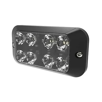 LED varsellys 8-LED | R65 | ravgul | 12-24v