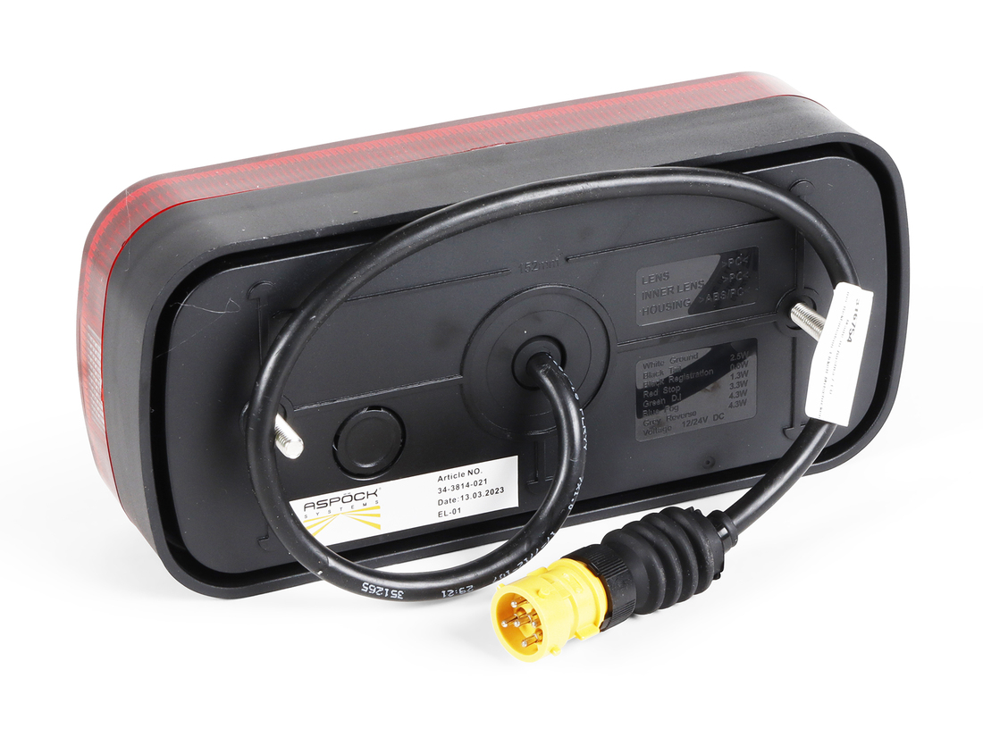 Baklykta LED, vänster - 2