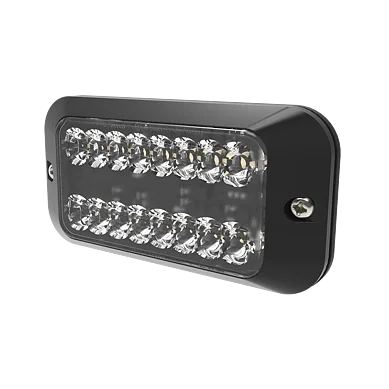 LED varsellys | R65 | rav + hvit (delt) 8-LED | 12-24v