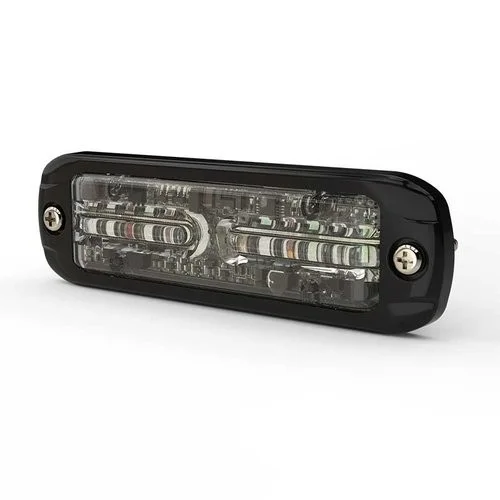 LED varningsljus grön 6-LED | R65 | 12-24v | IP69K