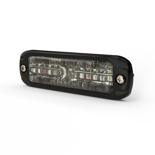 LED R65 Varningsljus bärnsten | grön (dubbel) 6-LED | 12-24v | IP69K