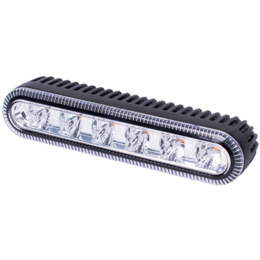 LED varsellys 6-LED | R65 | blå | 12-24v