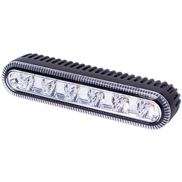 LED varsellys 6-LED | R65 | blå | 12-24v
