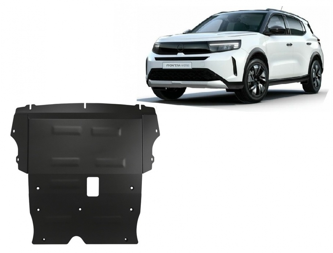 Bundplade Stål Motor+ | Opel Frontera (2024-2026) - 2