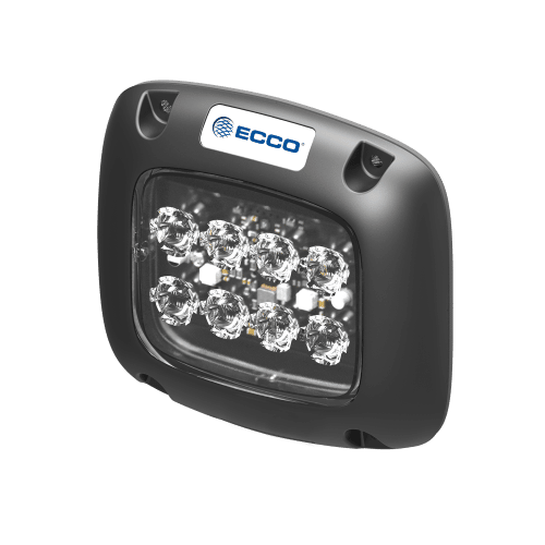 LED warning light | R65 | amber 8-LED | 12-24v