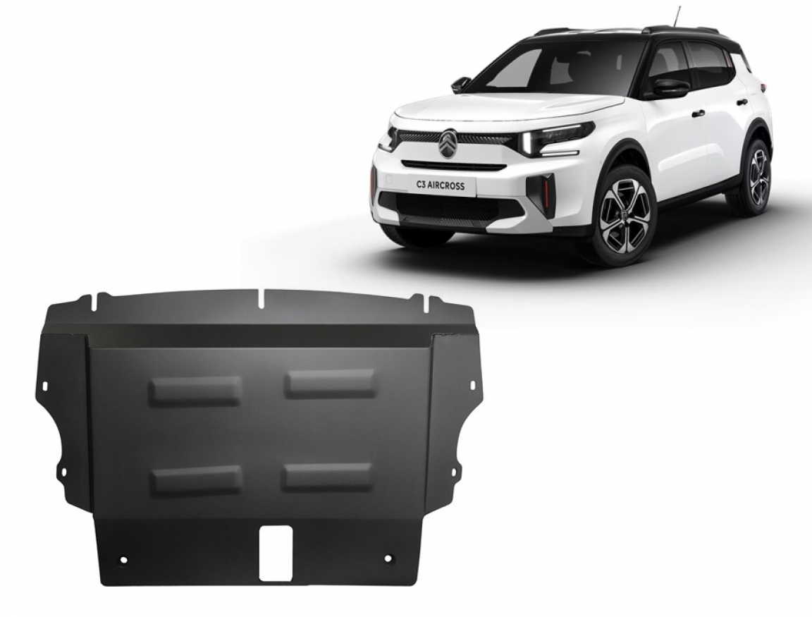 Skid plate Steel Engine+ | Citroën C3 Aircross (2024-2026) - 2