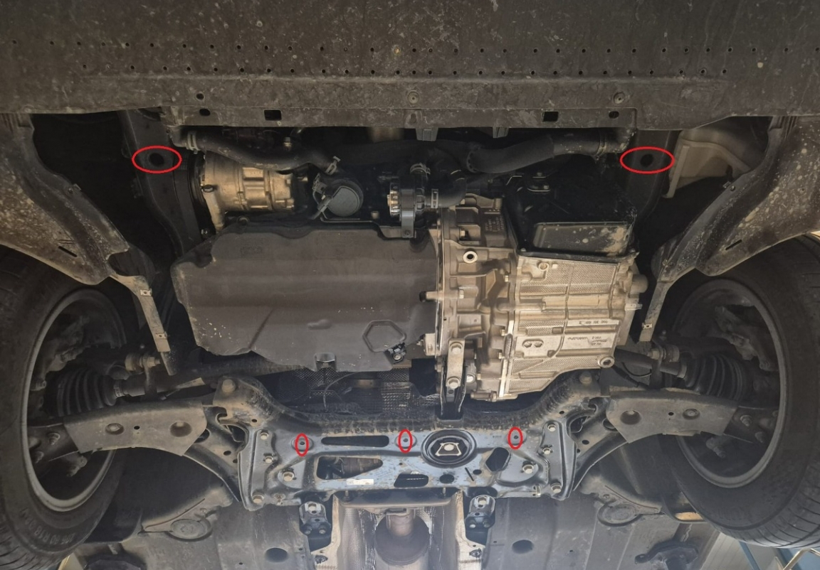 Skid plate Steel Engine+ | Seat Leon Mk3 - Autom. (2012-2020) - 4