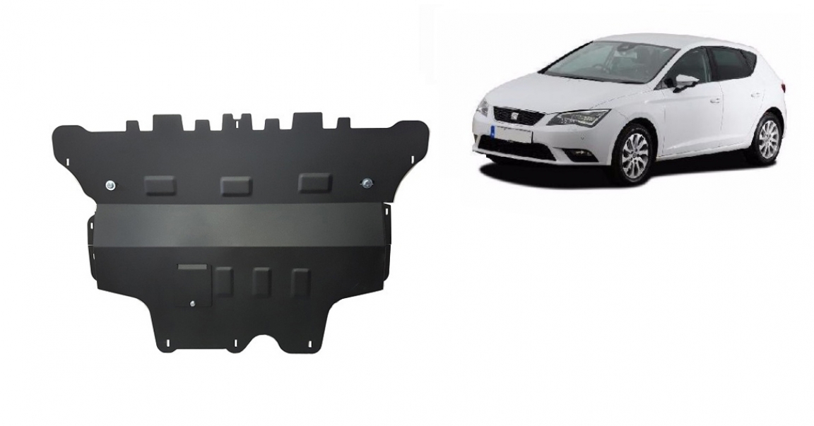 Skid plate Steel Engine+ | Seat Leon Mk3 - Autom. (2012-2020) - 2
