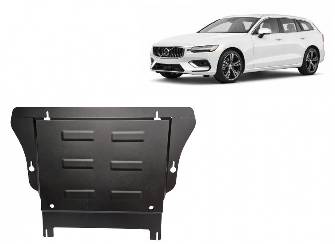 Bunnplate Stål Motor+ | Volvo V60 (2018-2025) - 2