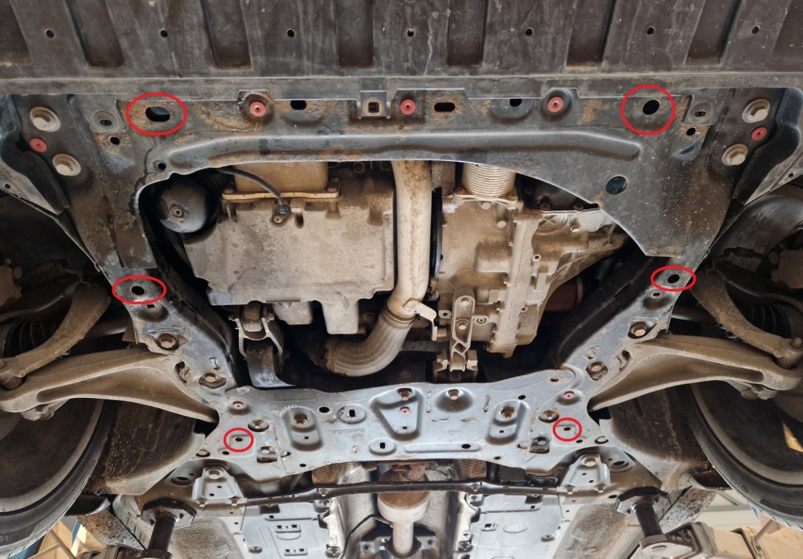 Bunnplate Stål Motor+ | Volvo V60 (2018-2025) - 4
