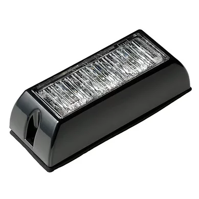 LED warning light 3 LEDs | Red | 10-30v