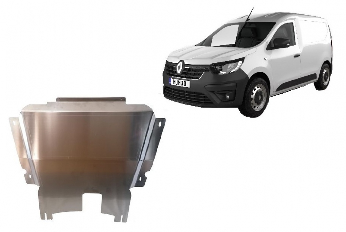 Skid plate Aluminium Engine+ | Renault Express (2021-2026) - 2