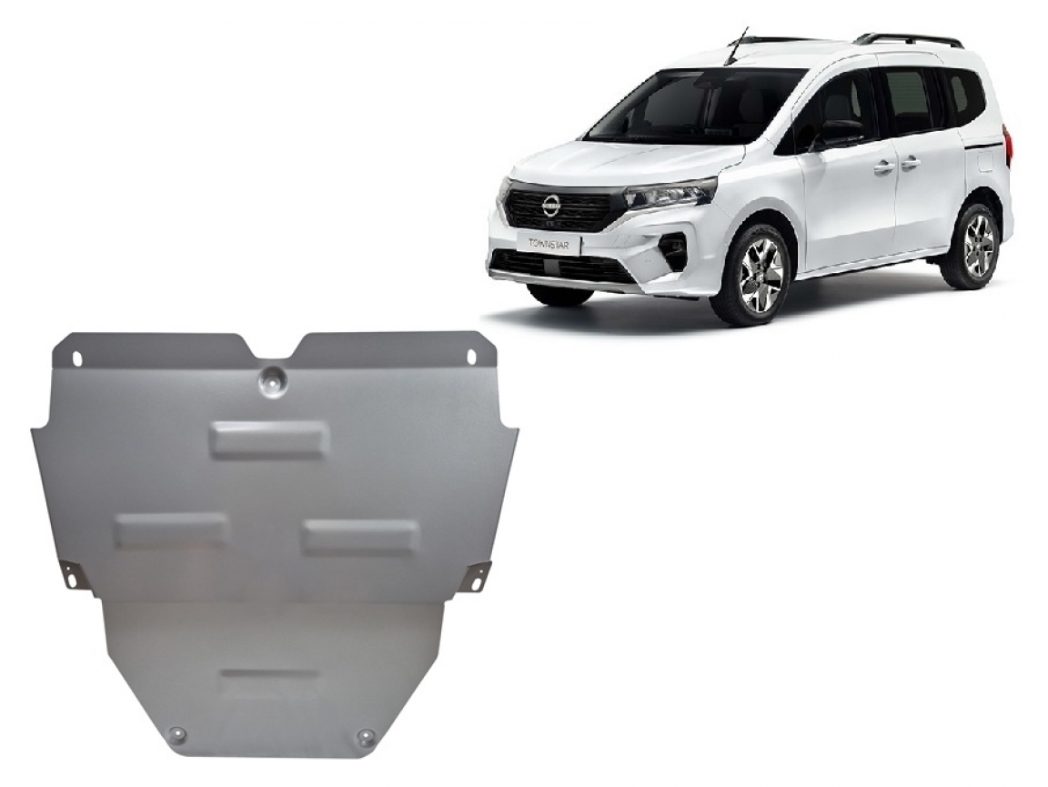 Bunnplate Aluminium Motor+ | Nissan Townstar (2021-2026) - 2