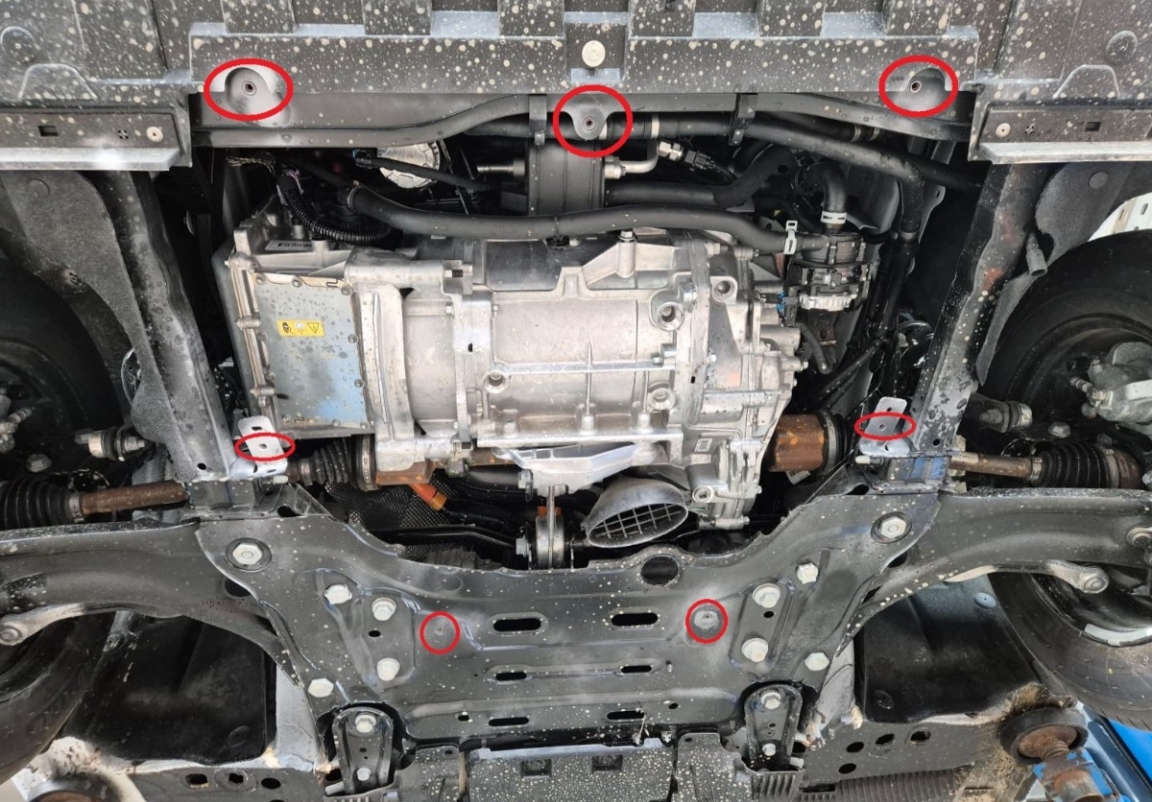 Bunnplate Aluminium Motor+ | Nissan Townstar (2021-2026) - 4