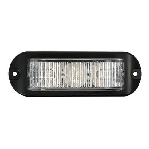 LED warning light 3 LEDs | white 180 degrees | 10-30v - 3