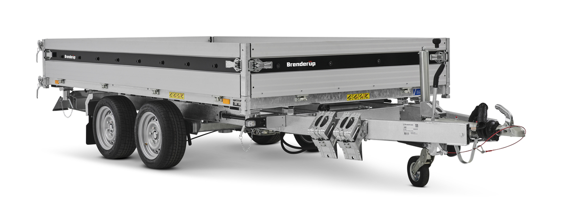 Brenderup Tippsläp Serie TT5000 G2 Stålgolv 375L 3500 kg - 6