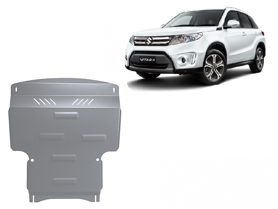 Hasplåt Aluminium Motor+ | Suzuki Vitara (2013-2023) - 2
