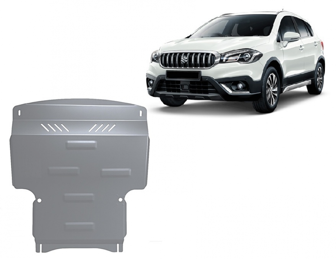Bundplade Aluminium Motor+ | Suzuki SX4 (2013-2023) - 2