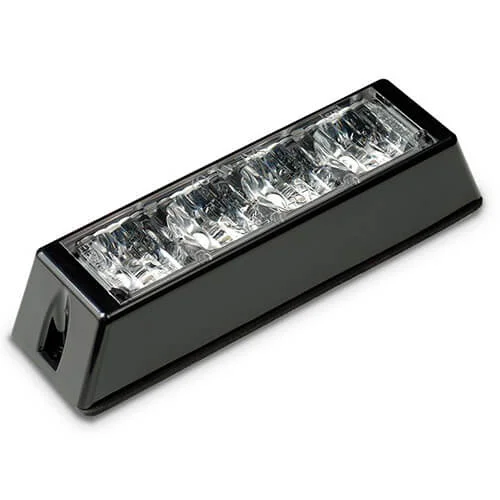 LED varsellampe 4 LED-er | rød | 10-30v