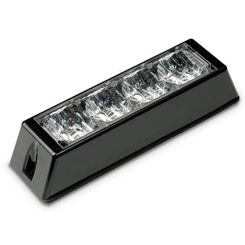 LED warning light 4 LEDs | white | 10-30v