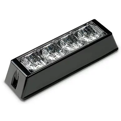 LED warning light 4 LEDs | white | 10-30v