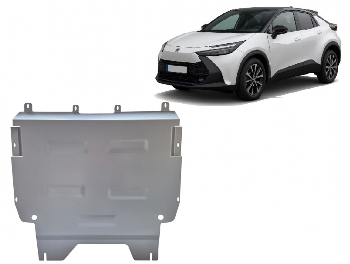 Pohjapanssari Aluminium Moottori+ | Toyota C-HR (2023-2026) - 2