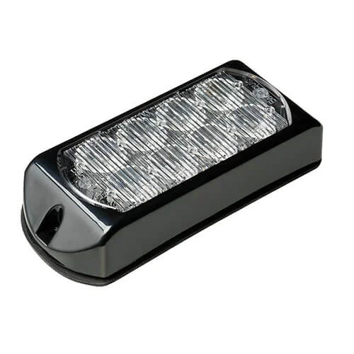 LED varsellys 8 LED-er | ravgul | 10-30v