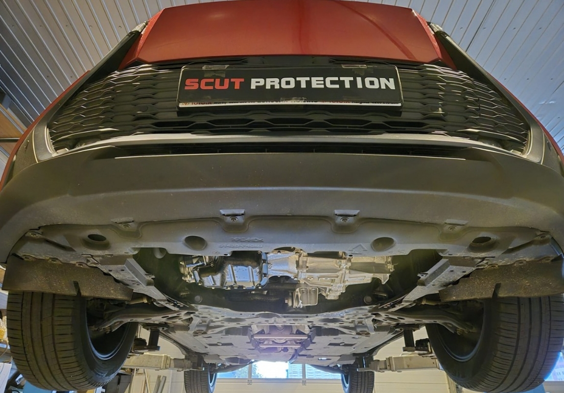 Hasplåt Aluminium Motor+ | Toyota C-HR (2016-2023) - 6