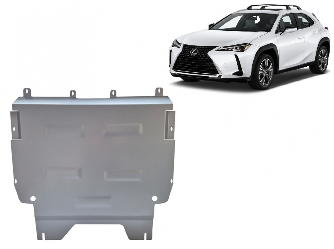 Bunnplate Aluminium Motor+ | Lexus UX (2019-2026) - 2