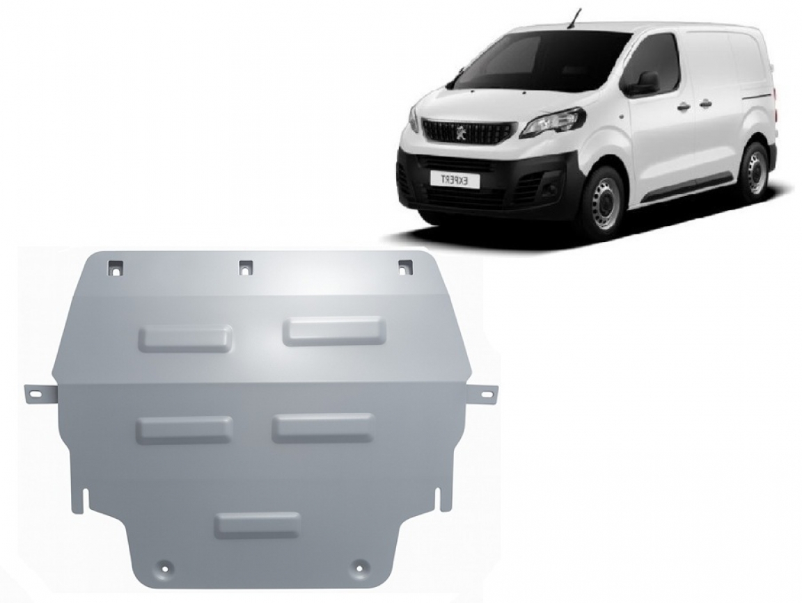 Bunnplate Aluminium Motor+ | Peugeot Expert (2016-2026) - 2