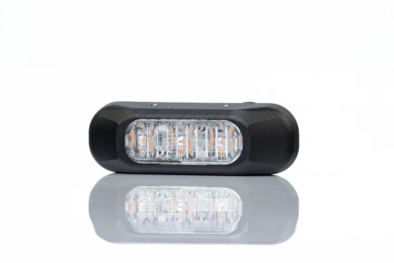 R65 LED varsellys 3 LED-er Blå 10 - 30V