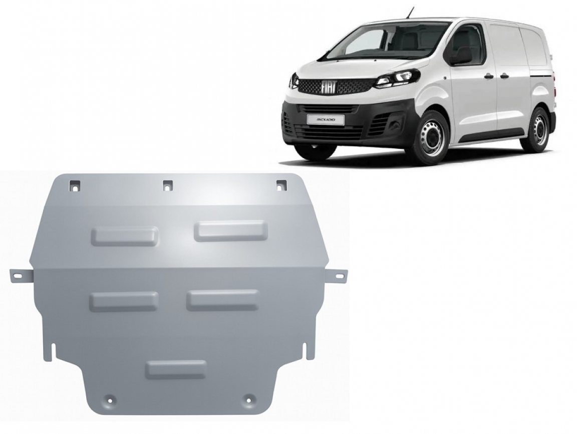 Skid plate Aluminium Engine+ | Fiat Scudo (2022-2026) - 2